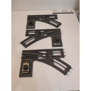 Vintage Pair Of Lionel Train 210 Standard Gauge Manual Switches + 222 Switch